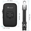 Professional Waterproof Moto Support Case, SUNSEATON 360 Degree Rotation Universal