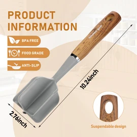 Handle Meat Chopper, Heat Resistant Meat Masher For Hamburger Meat, Ground Beef Smasher, Nylon Hamburger Chopper Utensil, Ground Non Stick Mix Chopper, Potato Masher Tool