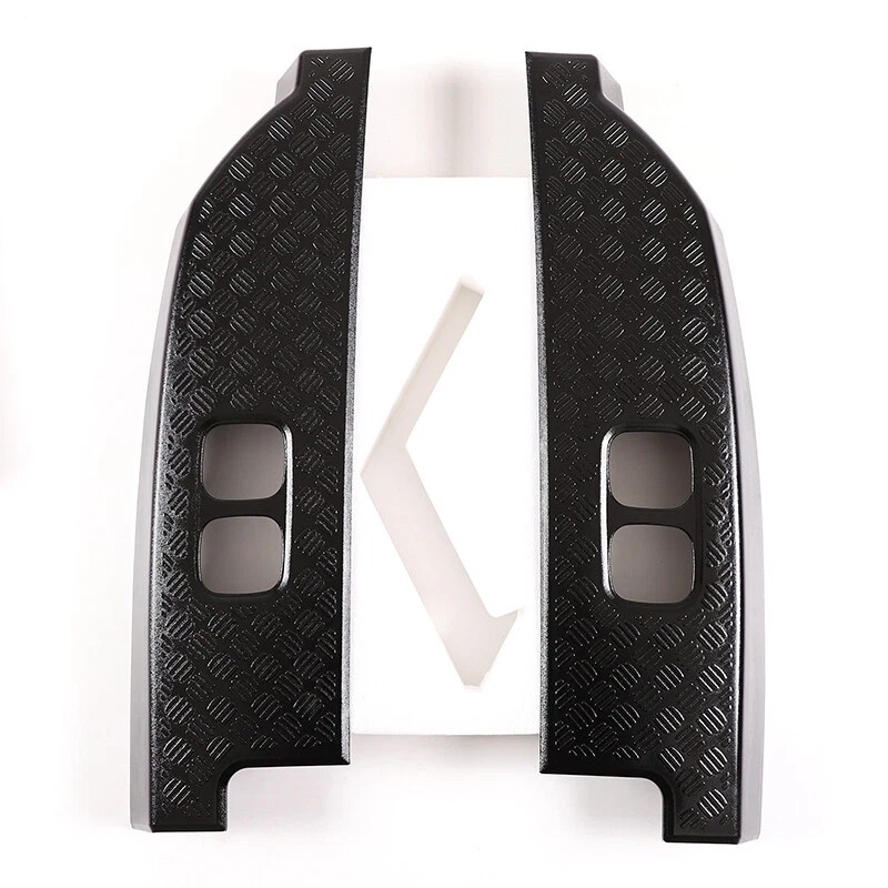 carcartrim-2022 Gloss Black ABS Rear Tail Light Cover Trim For