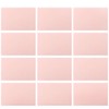 SGHUO 12pcs 4"x6" Pink Rubber Carving Blocks Linoleum Block Stamp