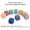Soft Rubber Blocks Babies Children Chewing Silicone Early Childhood Educational