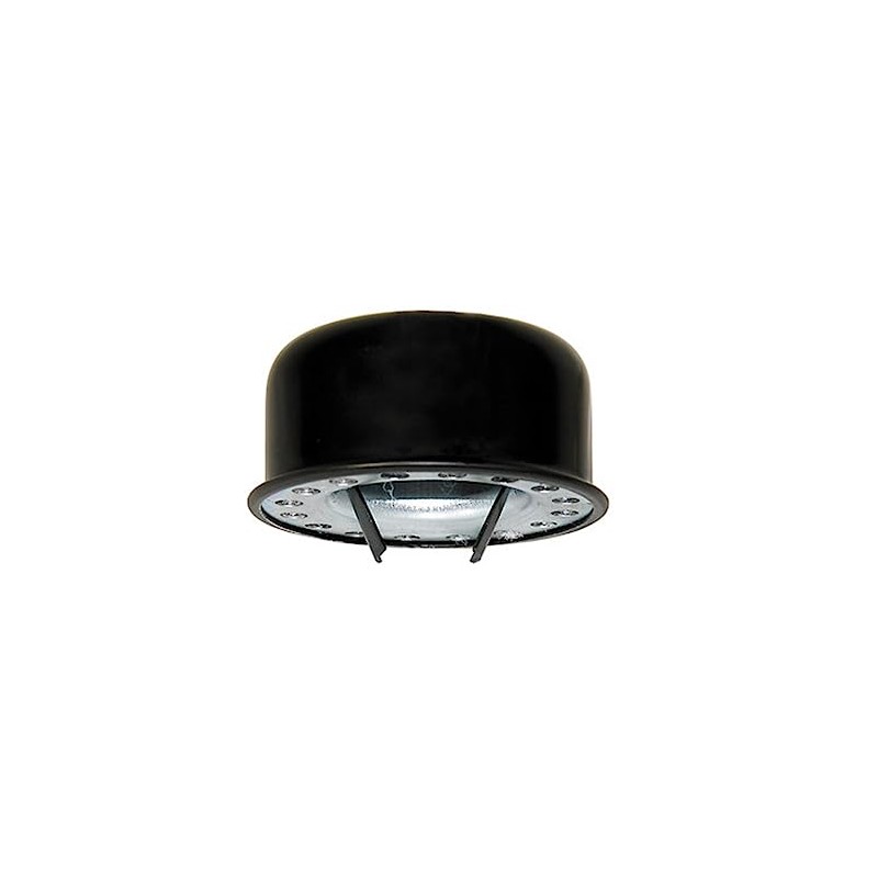 Black Heavy Duty Push-In Breather Cap For 1-1/2 Inch O.D.