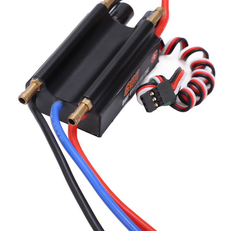 60A Brushless Electronic Speed Controller with XT60 Plug BEC Switch