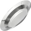 Menax - Set of 12 Snack Plates in Stainless Steel