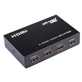 MT-ViKI HDMI Splitter 1 in 4 Outcolor: Black, model number: MT-SP104