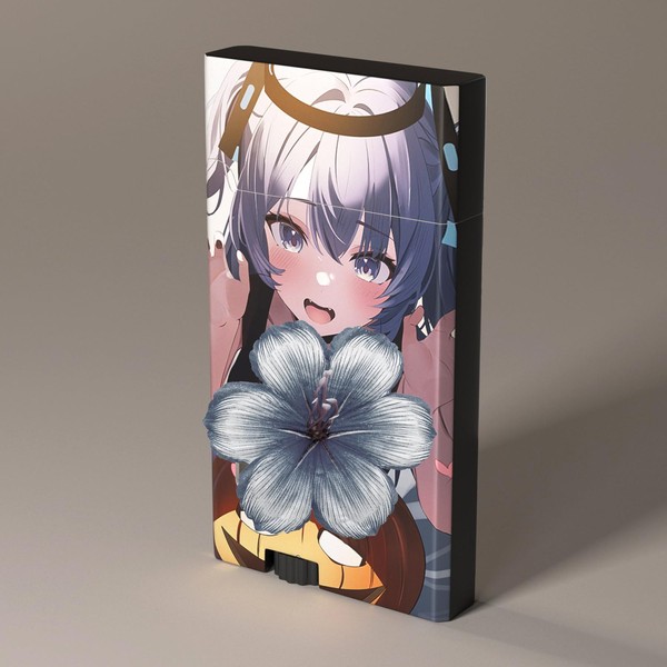 AREOEV Anime Girl Windproof Butane Jet Torch Lighter,Funny Cool Lighters,Adjustable