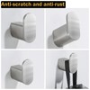 RANDOM Hanting Brushed Steel Towel Hooks Bathroom Hardware Accessories Coat