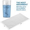 SAMEKY Commode Liners with Absorbent Pads | 100Bags+100Pads for Bedside