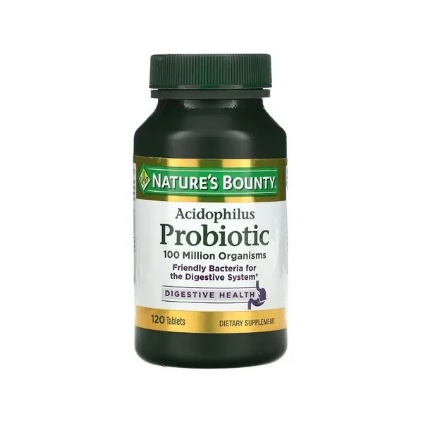 Nature’s Bounty Acidophilus 100 Millones UFC – Apoya la Salud