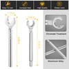 Gulfmew 2 in 1 Plumber Wrench for Faucet Valve, Angle