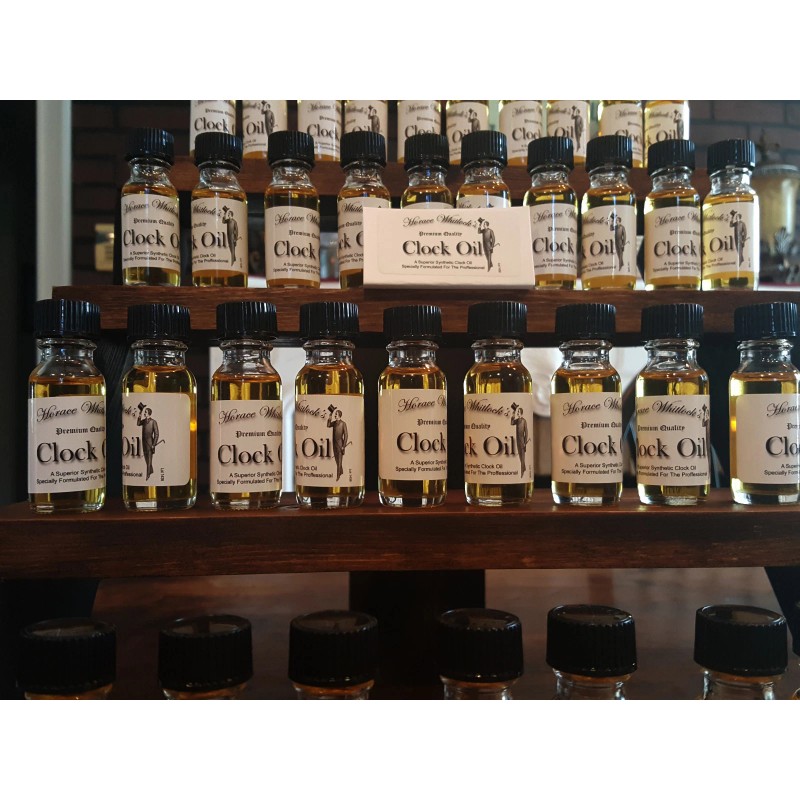 Horace Whitlock ™ Clock Oil, Grandfather Clock Oil, Cuckoo Clock