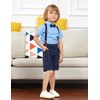 A&J DESIGN - Conjunto de tirantes para bebé y caballero,