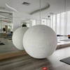 55cm/65cm/75cm Cotton+Linen Protective Yoga Ball Cover Exercise Ball Protection Skin