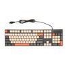104 Keys Wired Keyboard 3 Colors Cute Gaming Keyboard USB