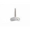 Snow Peak Aluminum Finger Peg 10-Piece Set R-130, Tent Accessories,
