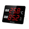HATUSOKU Commercial Large Screen Digital Thermometer/Hygrometer, Thermometer, Hygrometer, Alarm, Calibration