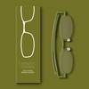 IF Compact Lenses Readers Slim Flat-Folding Unisex Reading Glasses -