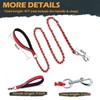 S-ETOVUS Dog Leash Chew Proof, Chain Leash Anti Chew Dog