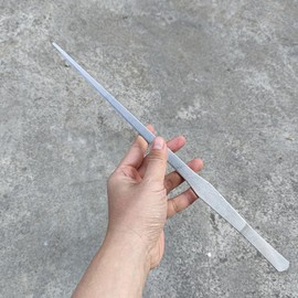 OAIDVEUY 15 Inch Stainless Steel Long Tweezers (Straight) Feeding Tongs for Aquarium & Terrarium