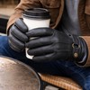 SKYDEER Premium Genuine Deerskin Leather Touch-Screen Winter Driving Gloves for