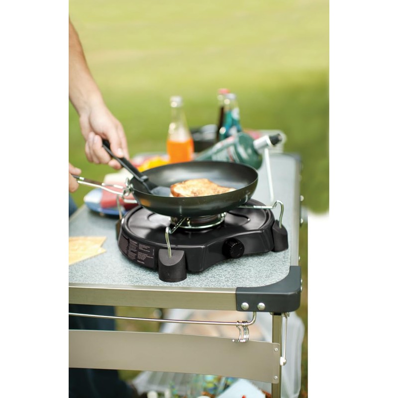 Coleman PowerPack 7,500 BTU Propane Camping Stove, Portable Adjustable Burner