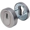 ALPERTEC Protective Escutcheon Plate with Cylinder Breakaway Safety Rosette for