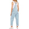 luvamia Women's Casual Adjustable Denim Bib Overalls Jeans Pants Fashion