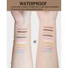 Eyeshadow Stick Waterproof, Cream to Powder Long Lasting Eye Shadow