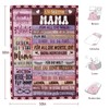 COZYCRIB Mum Blankets (Gift of Mother Purple, 150 x 130