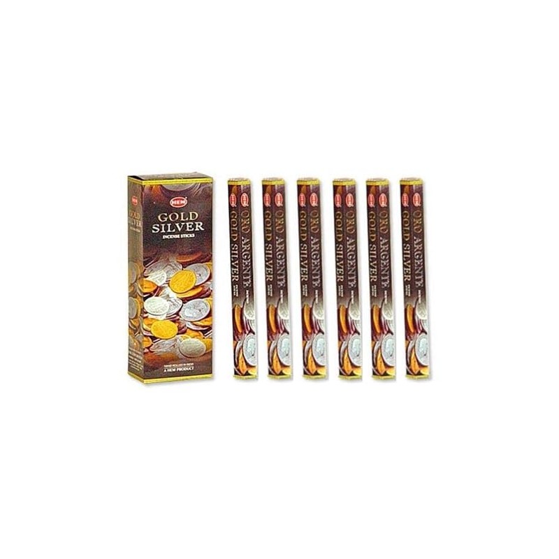 Gold Silver - Box of Six 20 Gram Tubes -