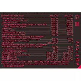 Trec Nutrition BOOGIEMAN 300g - TOP Pre Workout Booster Powder Focus Strength Energy Pump - Bubble Gum