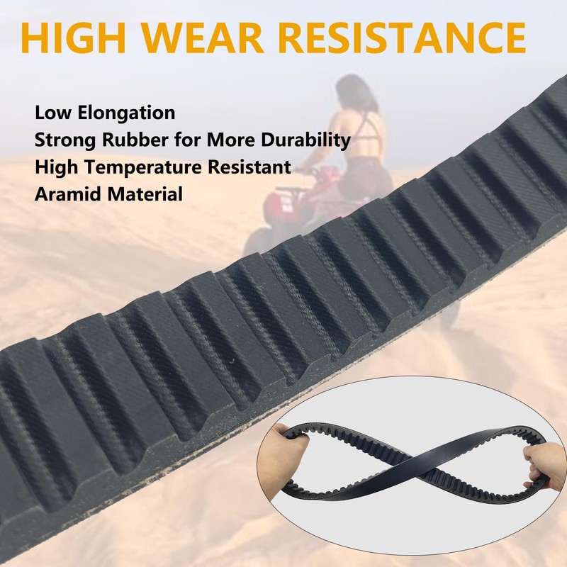 Maoyubelt Drive Belt Replacement for Hon-da FL250 Odyssey 1977-1984
