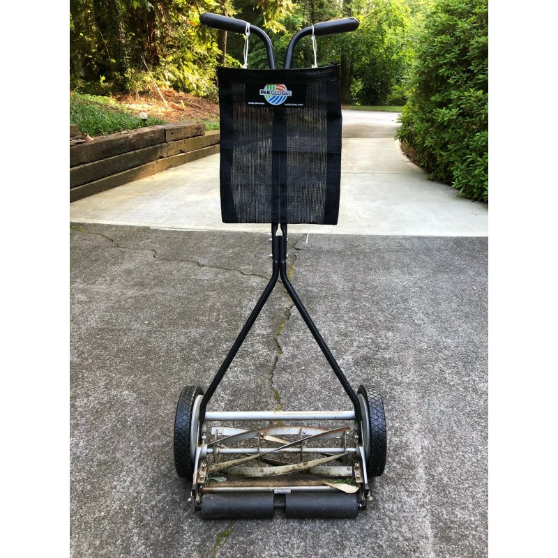 PAKGLOBAL Mesh Lawn Mower Debris Litter Refuse Waste Trash Garbage