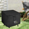 Firepit Cover | Fire Table Waterproof Protector | Square Weather-Resistant