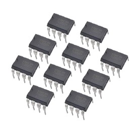 HUABAN 10PCS TL072 DIP-8 Low Noise JFET Input Op Amplifier