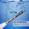okcomuy Rechargeable Pen Light Flashlight IP67 Waterproof with Pocket Clip