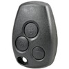 OGGIPRO 3 Button Key Shell without Blade Compatible with Renault