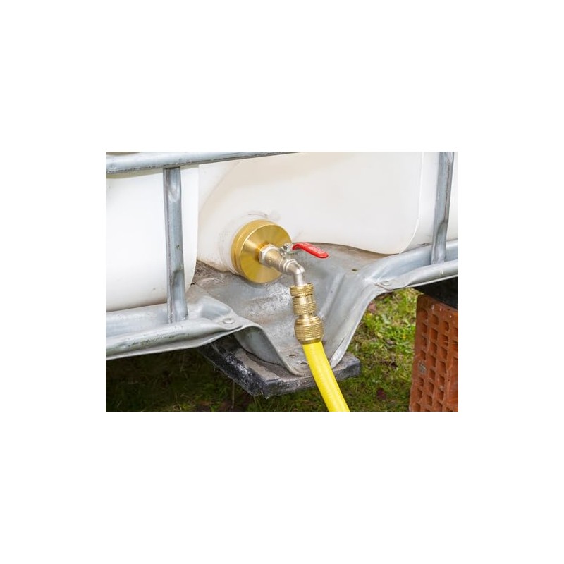 Boutt 2105241 R180 Brass Garden Tap 1/4 Turn 20 x