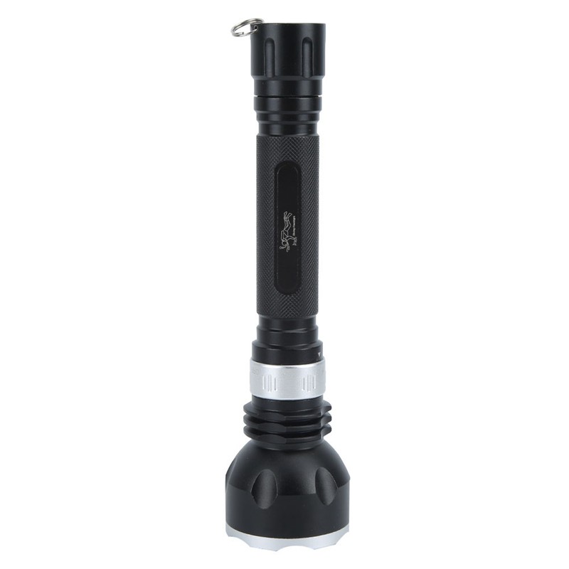 Aluminium Alloy LED Diving Flashlight Outdoor Waterproof Strong Light 100M