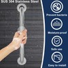 IJDD Grab Bars for Bathtubs and Showers 2 Pack 16''
