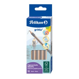 Pelikan Griffix Pencils Thickness B Pack of 12 in Folding Box