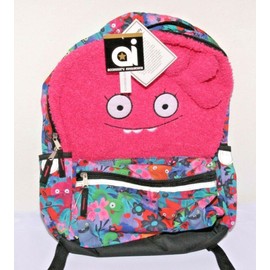 accessory innovations Youth Girls Backpack Cute Surprise Style Pink Flower Lightweight Padded Straps