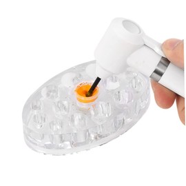 minkissy White ABS Pigment Mixer 5pcs Ink Sticks Makeup Pigment Coloring Tool Eyebrow Lip Liner for Artists