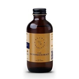 Heart & Harvest Pure Almond Extract - Sugar Free and Gluten Free Baking Supplies - Rich Intense Nutty Flavor for Desserts, Beverages, Sauces - 4 oz