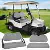 Golf Cart Seat Covers Front & Rear Sets 2 PCS