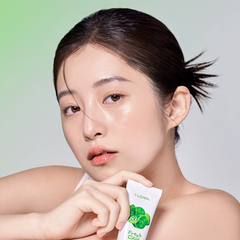 Ilenol Fresh Centella asiatica Vegan Trouble Calming Sun Cream 50ml