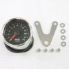 Rise Corporation T07Z990001BK Motorcycle Tachometer, LED Backlight Function, 12,000 RPM,