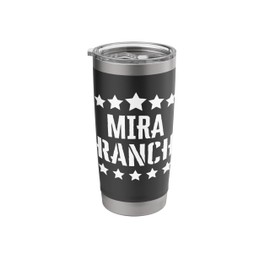 Mira Ranch Family Reunion Squad First Last Name Stainless Steel Insulated Tumbler