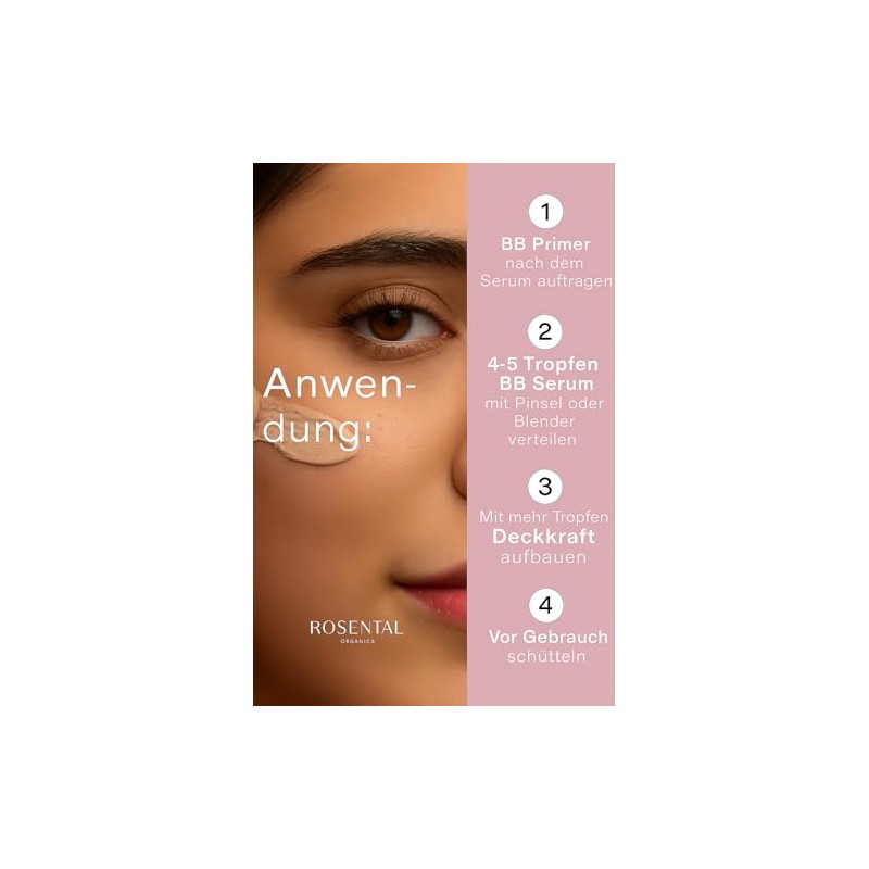 ROSENTAL Organics BB Serum (30 ml) - 2-in-1 Make Up