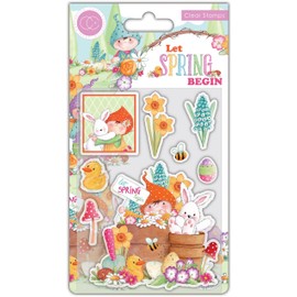 Craft Consortium Clear Stamps-Let Spring Begin